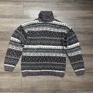 Vtg 90s Carly Blake Knit Pullover Sweater Size L  Acrylic Blend Made In USA